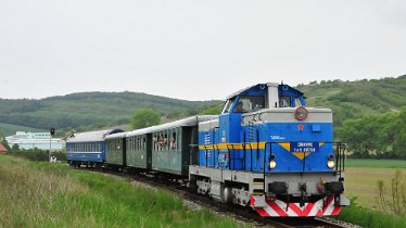 2019.05.11 CSD T466.0007 Pilstyk 180 Jahre CD Strecke Brno - Breclav - Hodonin